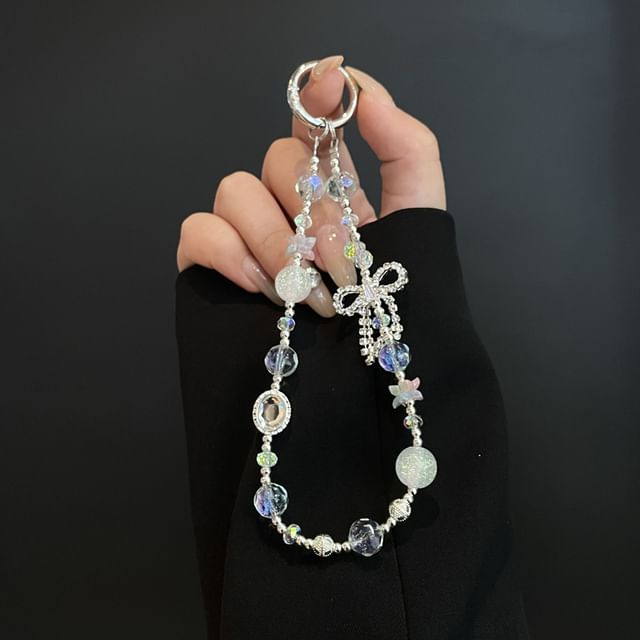 Bead with Phone Pad Lanyard