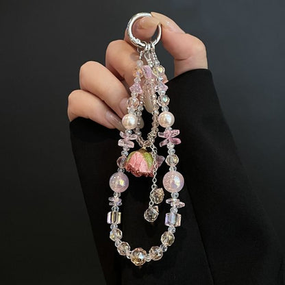 Pad Phone with Lanyard Beaded