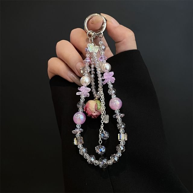 Pad Phone with Lanyard Beaded