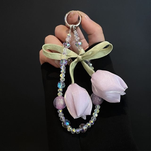 Phone Flower Pad Lanyard with