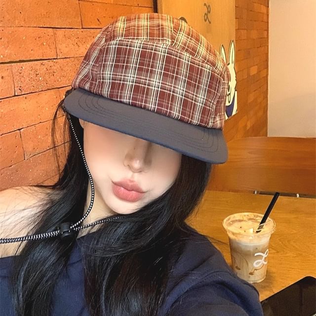 Plaid Cap Baseball