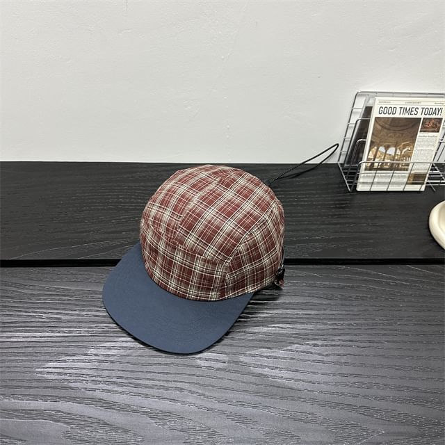 Plaid Cap Baseball