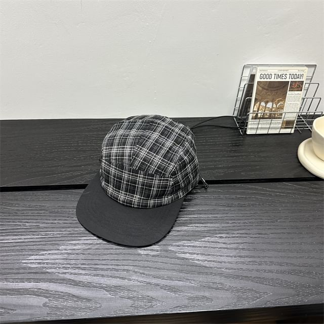 Plaid Cap Baseball