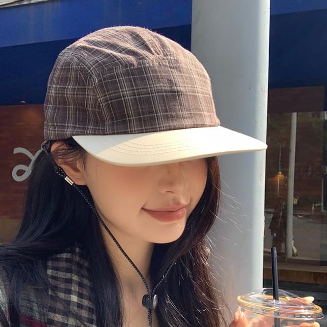 Plaid Cap Baseball