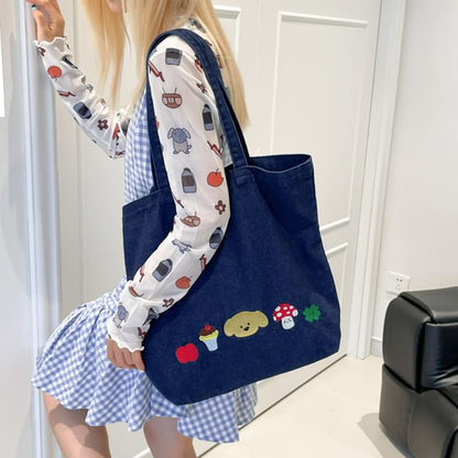 Bag Dog Print Tote