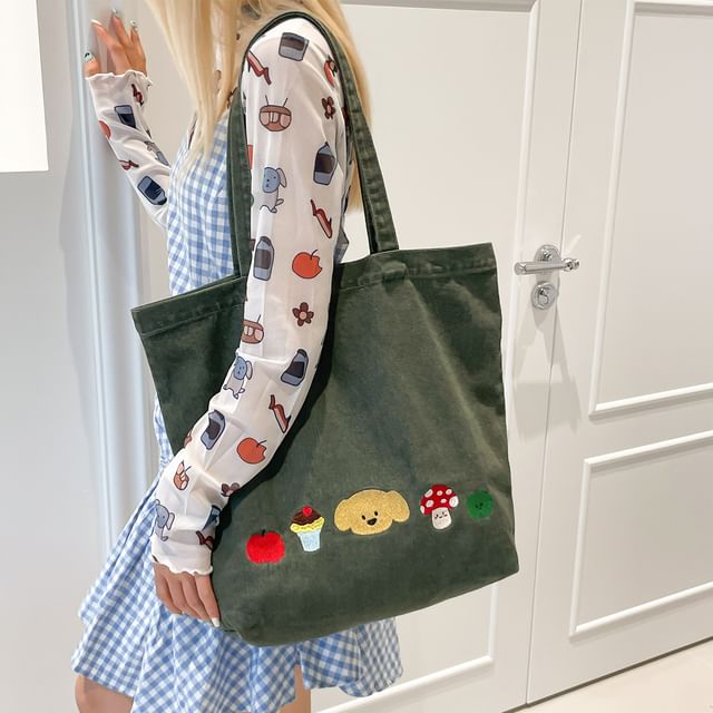 Bag Dog Print Tote
