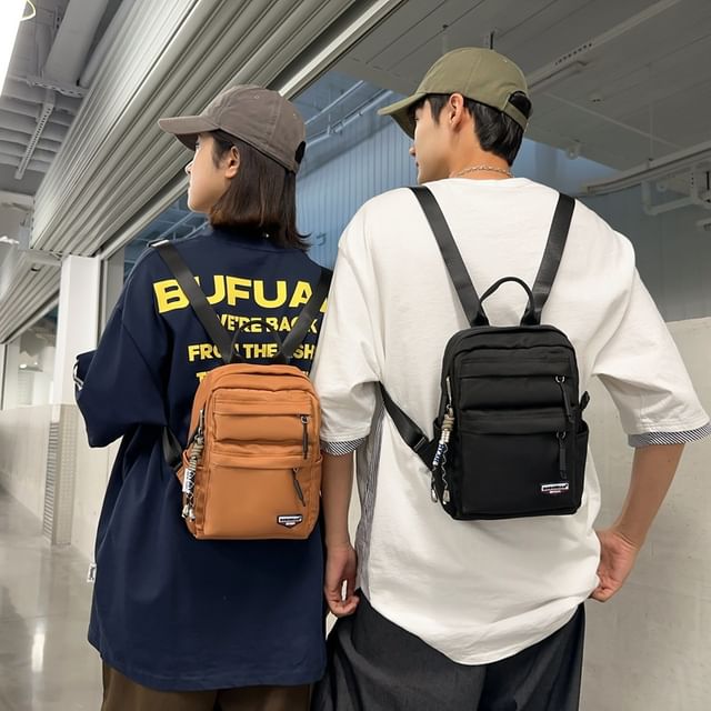 Mini Lettering Backpack