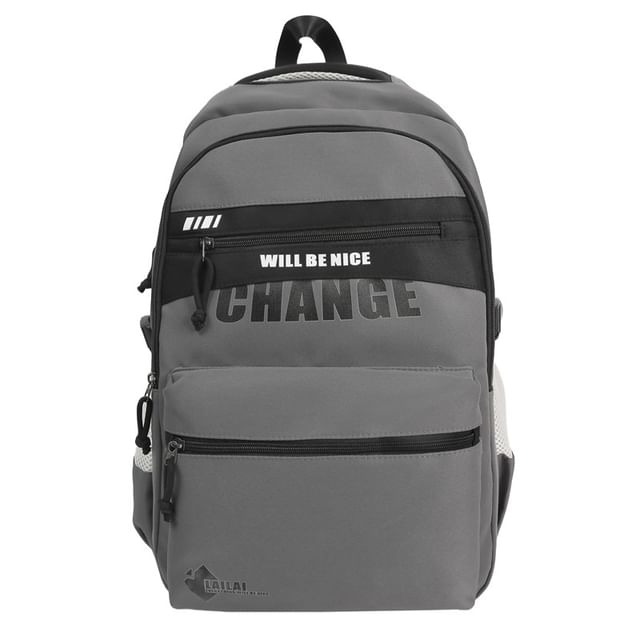 Tone Two Backpack Lettering