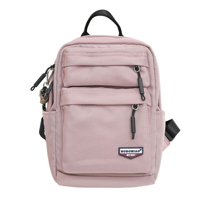 Mini Lettering Backpack