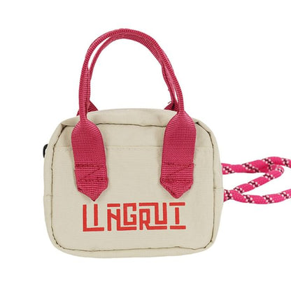 Lettering Crossbody Mini Bag