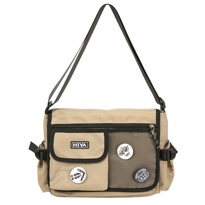 Pocket Crossbody Mesh Bag