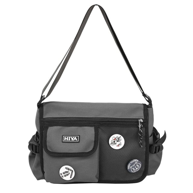 Pocket Crossbody Mesh Bag