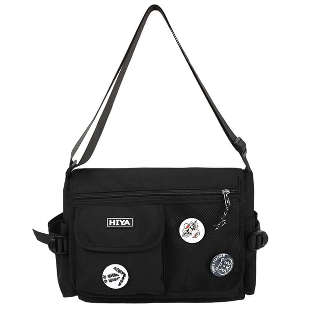 Pocket Crossbody Mesh Bag