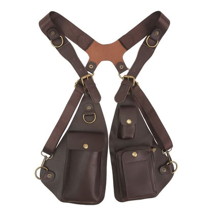 Belt Leather Faux Bag