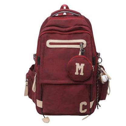 Coin Set Backpack Camouflaged / Print Purse