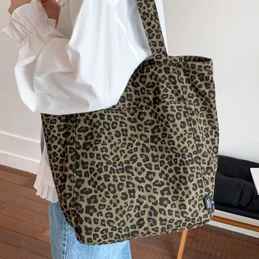 Tote Print Bag Leopard