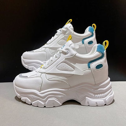 Wedge Sneakers Hidden Panel Platform