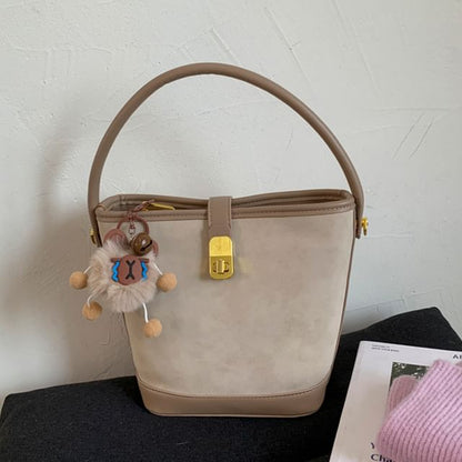 Bag Crossbody Piped Leather Faux