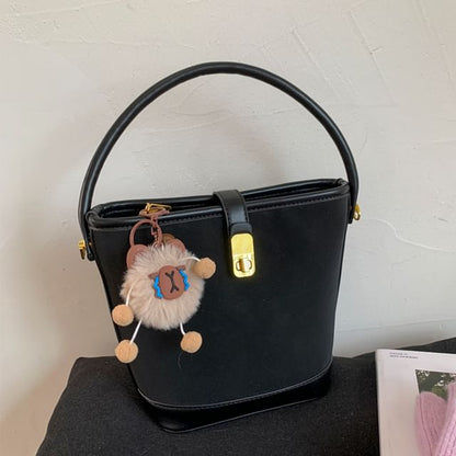 Bag Crossbody Piped Leather Faux