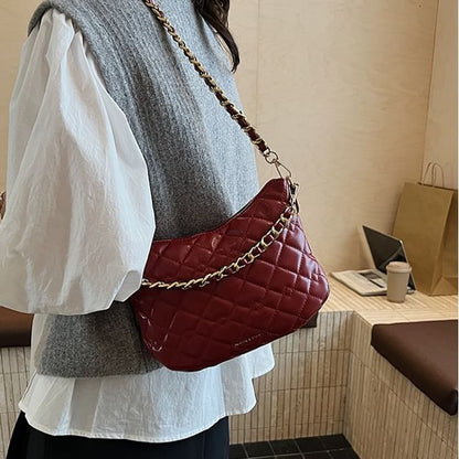 Bag Crossbody Quilted Chain