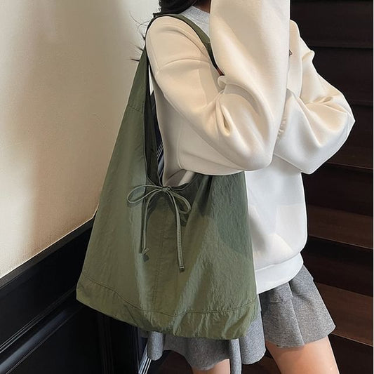 Plain Bag Tie-Up Shopper