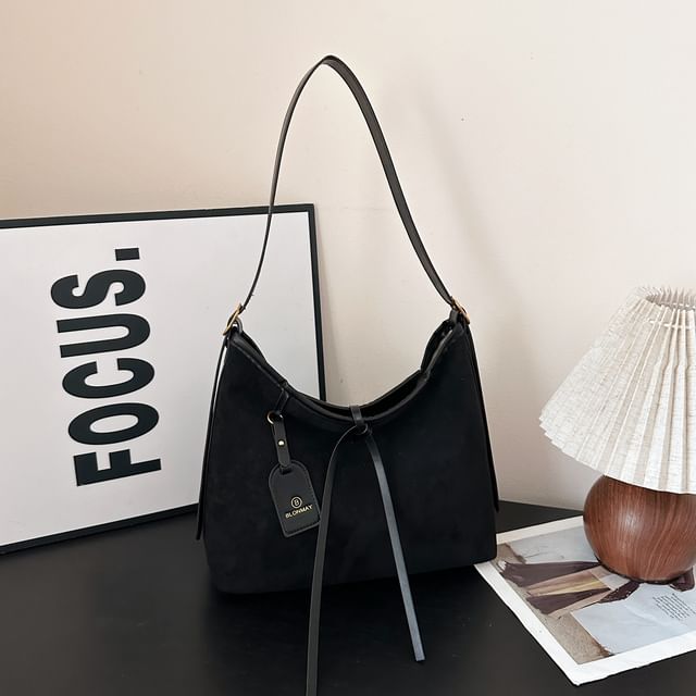 Shoulder Faux Crossbody Bag Suede