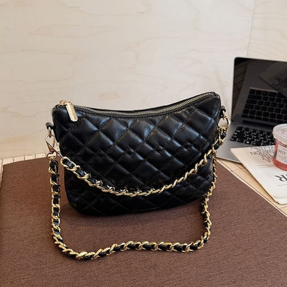Bag Crossbody Quilted Chain