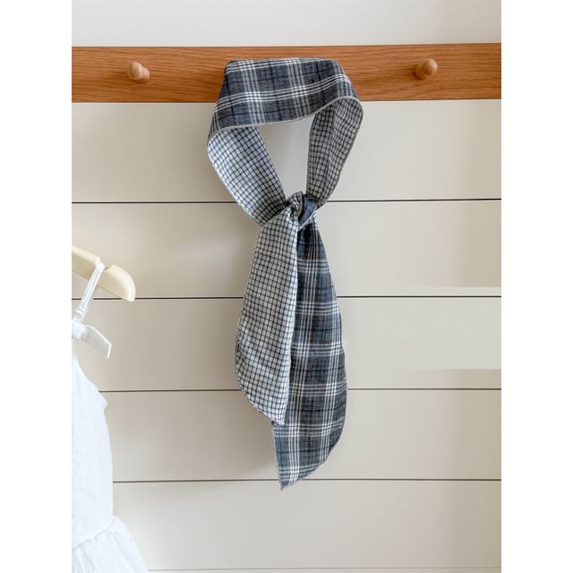 Scarf Plaid Reversible