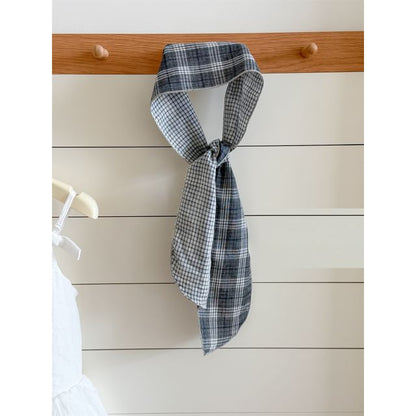 Scarf Plaid Reversible