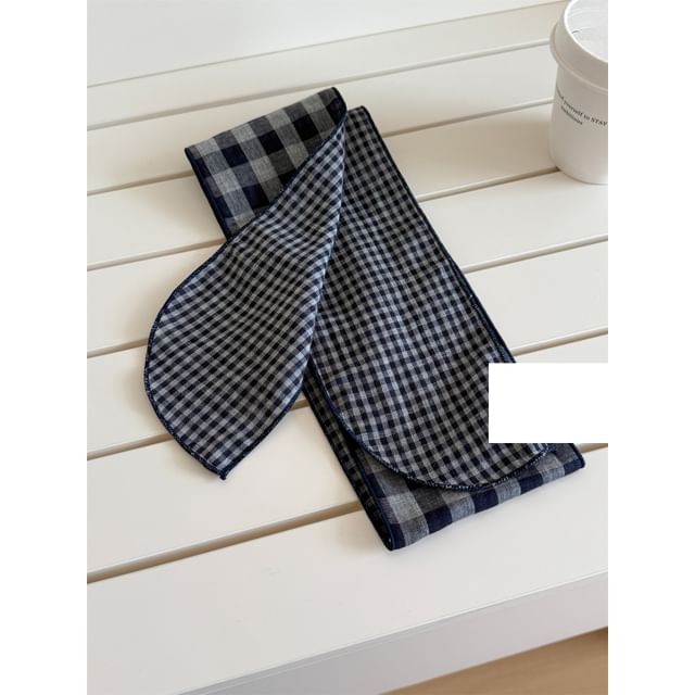 Scarf Plaid Reversible