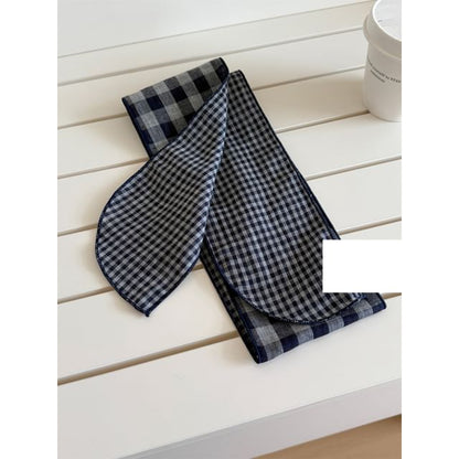 Scarf Plaid Reversible