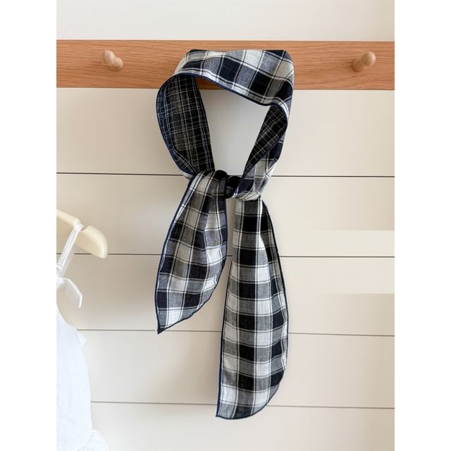 Scarf Plaid Reversible