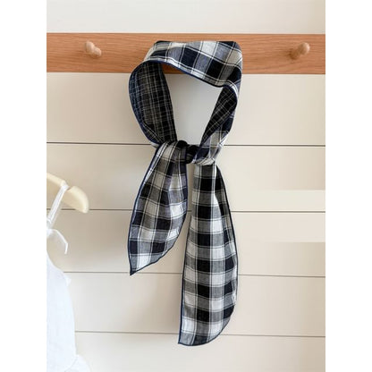 Scarf Plaid Reversible