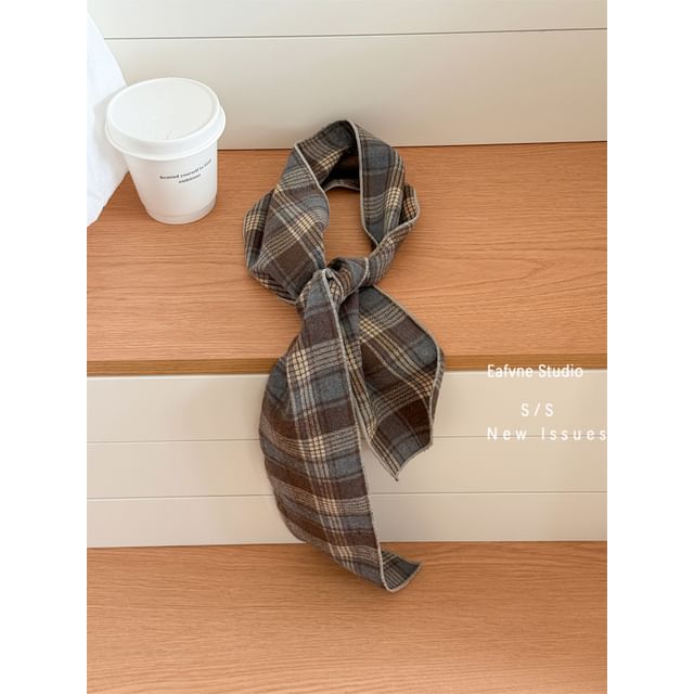 Plaid Scarf