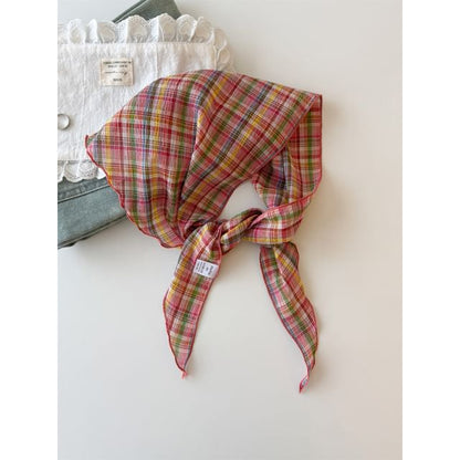 Scarf Plaid / Headkerchief