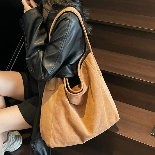 Bag Suede Faux Tote