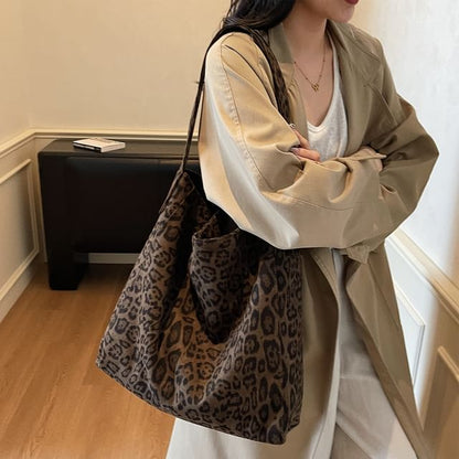 Bag Suede Faux Tote