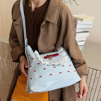 Accent Crossbody Bow Bag Patterned