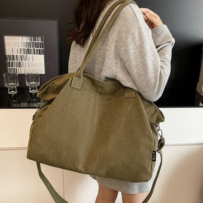 Tote Crossbody Canvas Bag