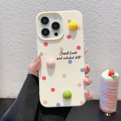Floral / Heart / Bead Phone Case