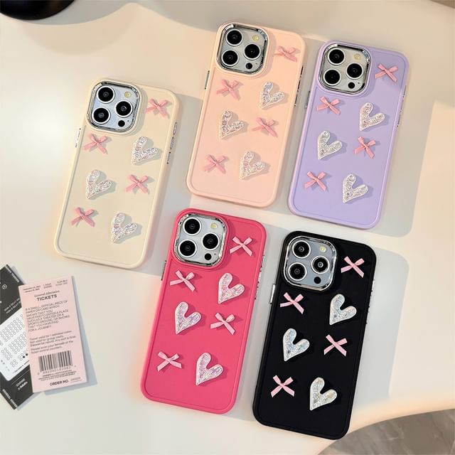 Heart Ribbon Phone Case