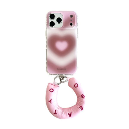 Heart Gradient Phone Case / Strap / Set