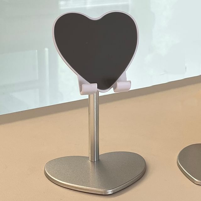 Heart  Alloy Desktop Phone Stand