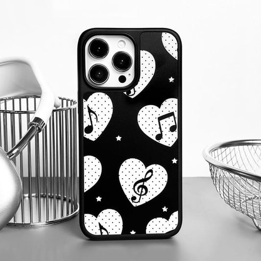 Music Heart / Magnetic (Compatible with MagSafe) Phone Case