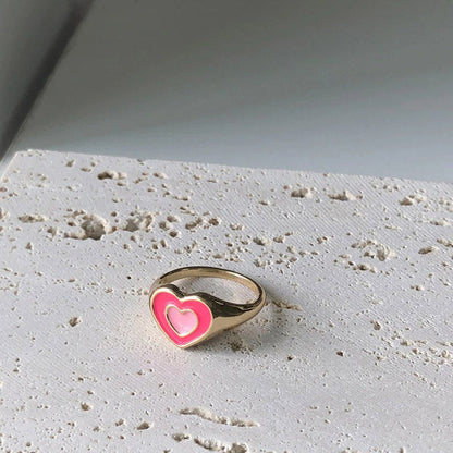 Y2K Cute Heartbreaker Ring