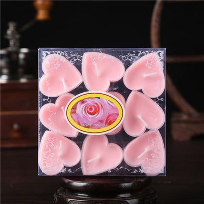 Heartshaped Candles - Pink Wonderland Case