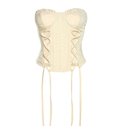 Chic Lace Up Corset