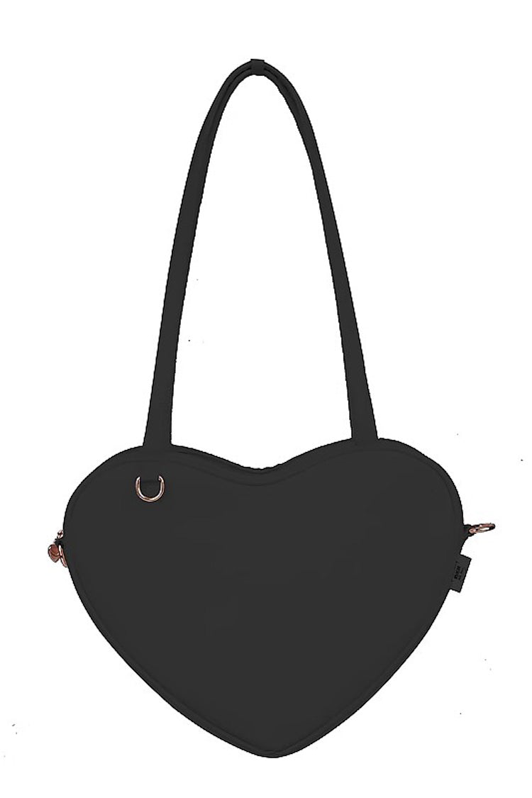 Solid Color Heart Lolita Shoulder Bag