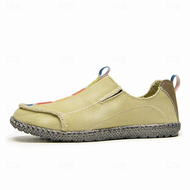 - Men's Canvas Sustainable Eco-Friendly Shoes Slip-On