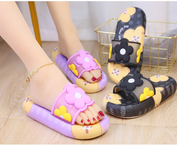 6 Colors Cute Flower Home Wear Sandals ON878 Wonderland Case